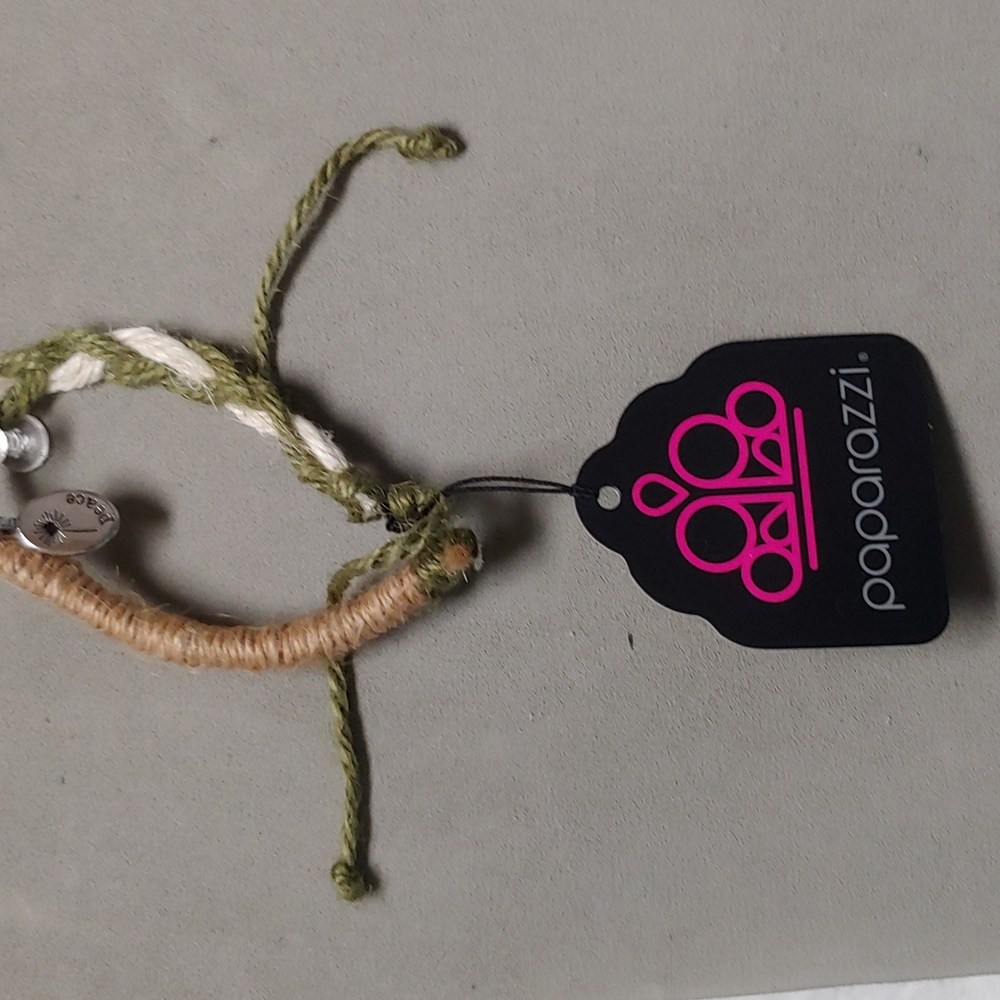Paparazzi woven adjustable bracelet